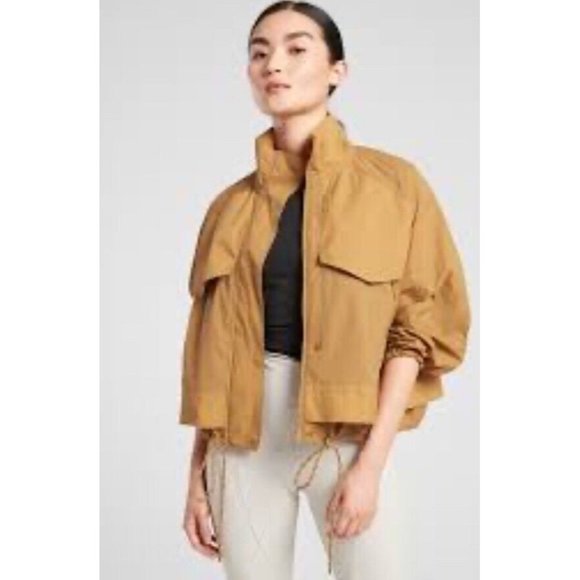 Athleta Jackets & Coats Athleta S Tuscan Gold Canopy Parachute